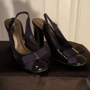Navy Blue Heels